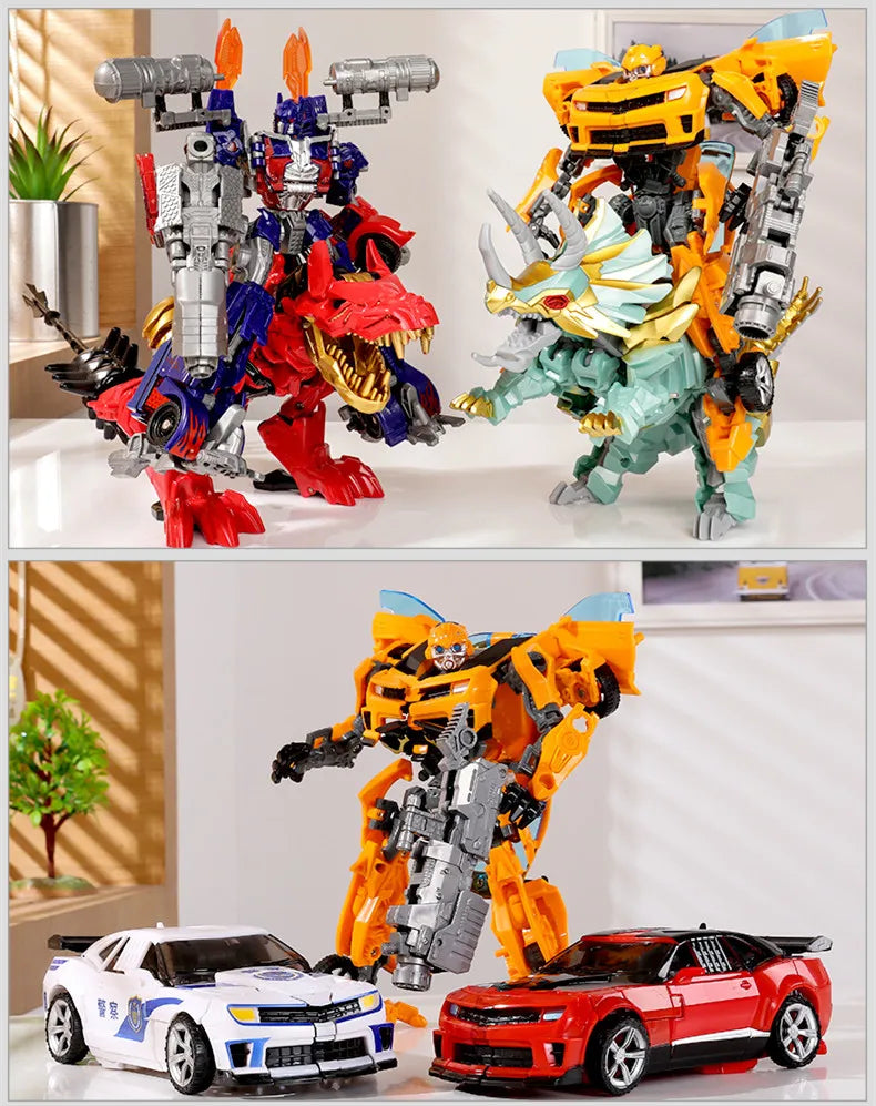 6699 New 20CM Transformation Toy Anime Robot Car Action Figure Plastic Cool Movie Aircraft Model Kids Boy Gift