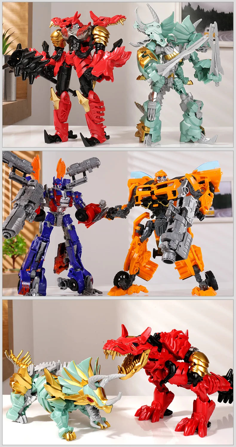 6699 New 20CM Transformation Toy Anime Robot Car Action Figure Plastic Cool Movie Aircraft Model Kids Boy Gift