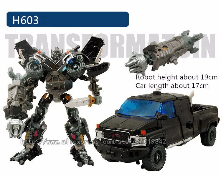 6699 New 20CM Transformation Toy Anime Robot Car Action Figure Plastic Cool Movie Aircraft Model Kids Boy Gift