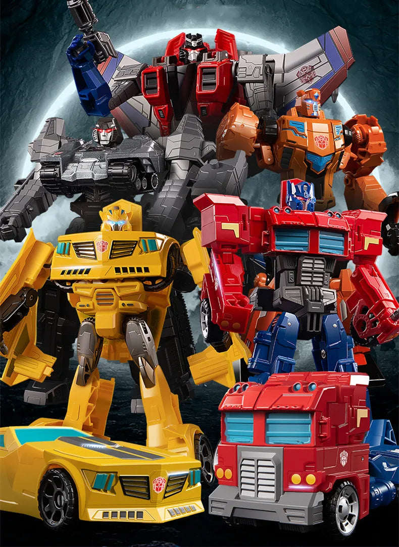 6699 New 20CM Transformation Toy Anime Robot Car Action Figure Plastic Cool Movie Aircraft Model Kids Boy Gift