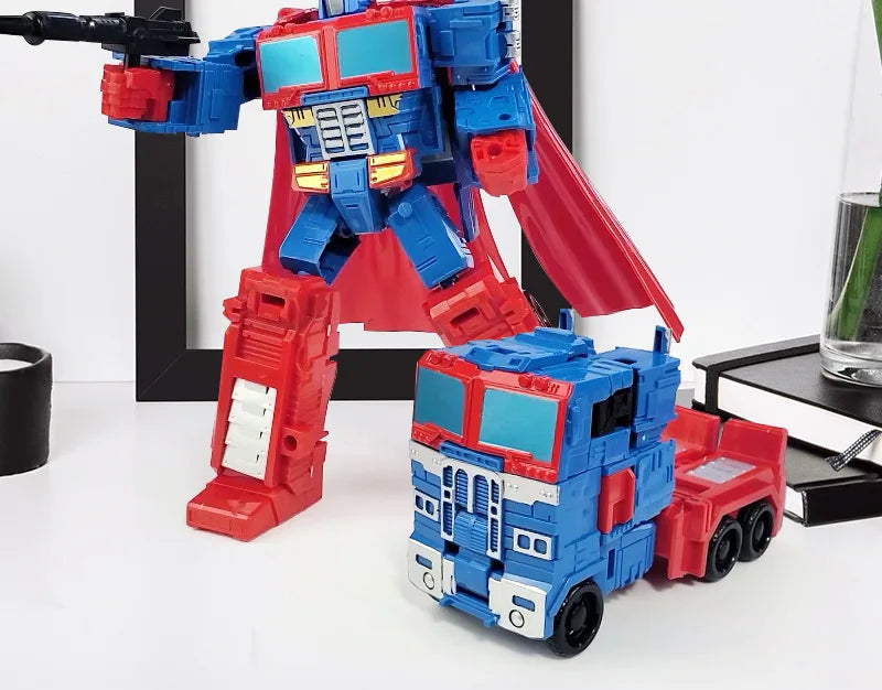 6699 New 20CM Transformation Toy Anime Robot Car Action Figure Plastic Cool Movie Aircraft Model Kids Boy Gift