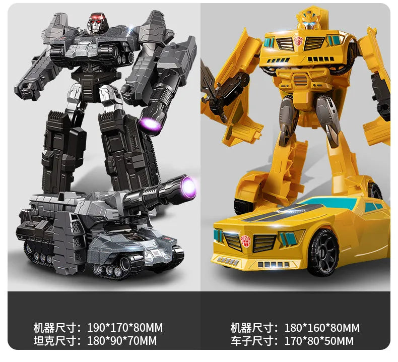 6699 New 20CM Transformation Toy Anime Robot Car Action Figure Plastic Cool Movie Aircraft Model Kids Boy Gift