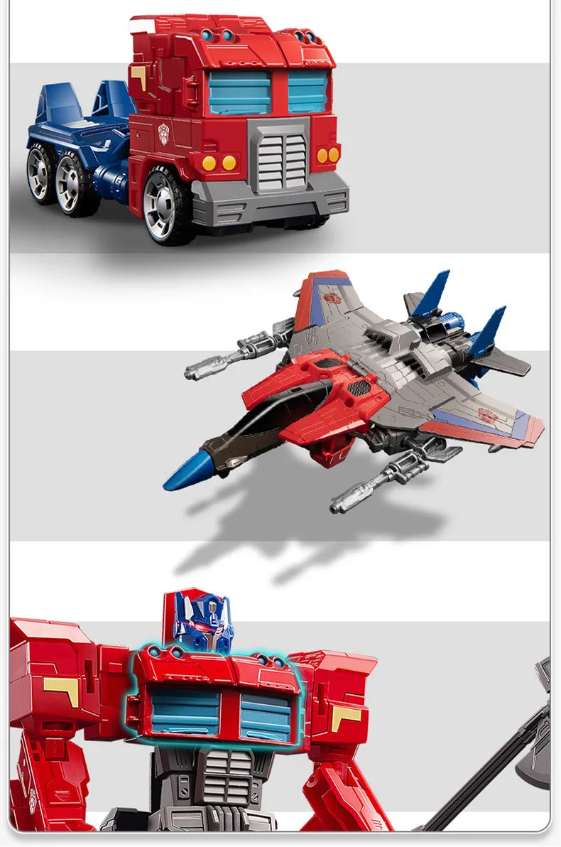 6699 New 20CM Transformation Toy Anime Robot Car Action Figure Plastic Cool Movie Aircraft Model Kids Boy Gift