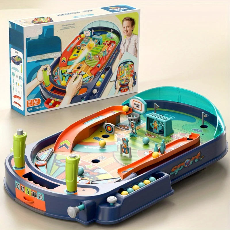 Kids Pinball Table - Two-player game, fun game, improve children's skills