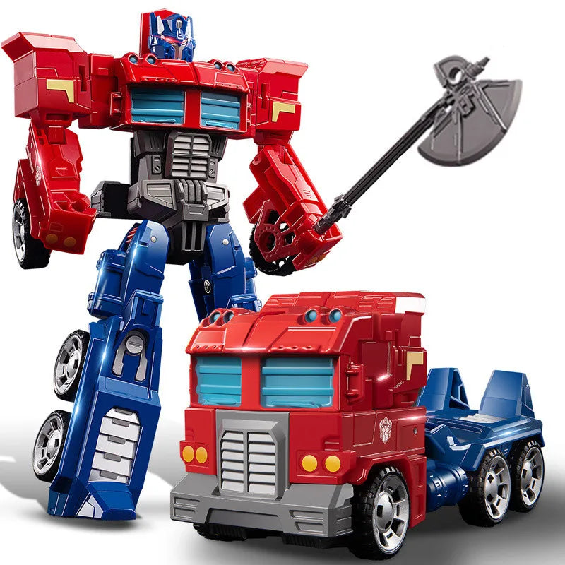 6699 New 20CM Transformation Toy Anime Robot Car Action Figure Plastic Cool Movie Aircraft Model Kids Boy Gift