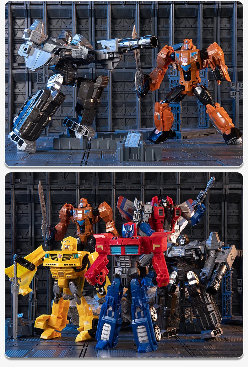 6699 New 20CM Transformation Toy Anime Robot Car Action Figure Plastic Cool Movie Aircraft Model Kids Boy Gift